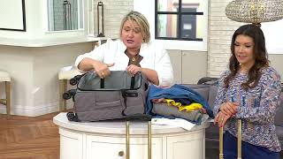 Triforce Evora 21" Softside Carry-On Luggage on QVC screenshot 3