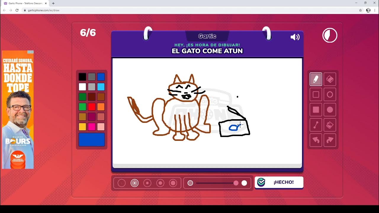 Gartic Phone 1. Frescos para dibujar mis panas YouTube