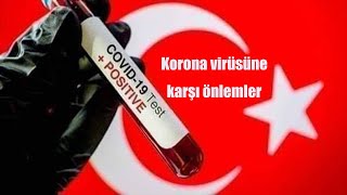 Korona virüsüne karşı önlemler