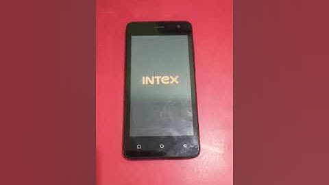 Intex Aqua A4 Plus Hard Reset or Pattern Unlock