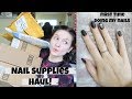 HUGE NAIL SUPPLY HAUL + HALLOWEEN NAILS🎃👻