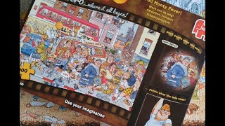 Wasgij Original 3 - Full Monty Fever puzzle solution (Retro puzzle)
