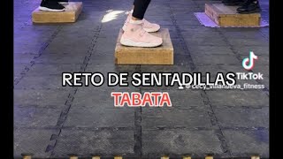 🔥Reto de sentadillas TABATA🔥#cardio #sentadillas #tabata