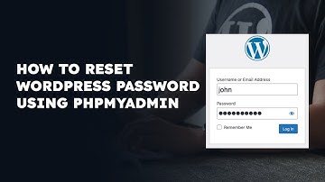 Secret method to reset WordPress password fast