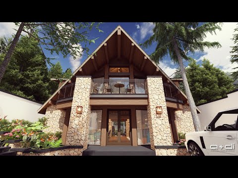 Video: Casa estilo chalet moderno