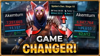 ONLY He CAN DO This!! Best Build For Akemtum | Champion Spotlight Raid Shadow Legends