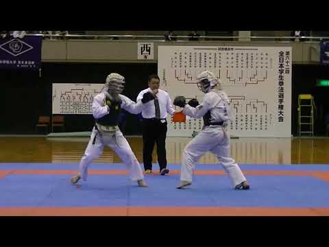 2017全日本学生拳法選手権大会、決勝戦
