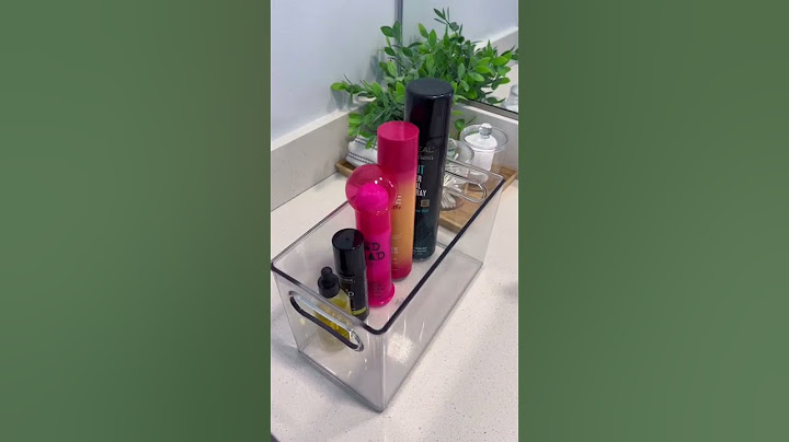 Organize under my bathroom sink with me #cleaning #cleaningmotivation #cleanwithme