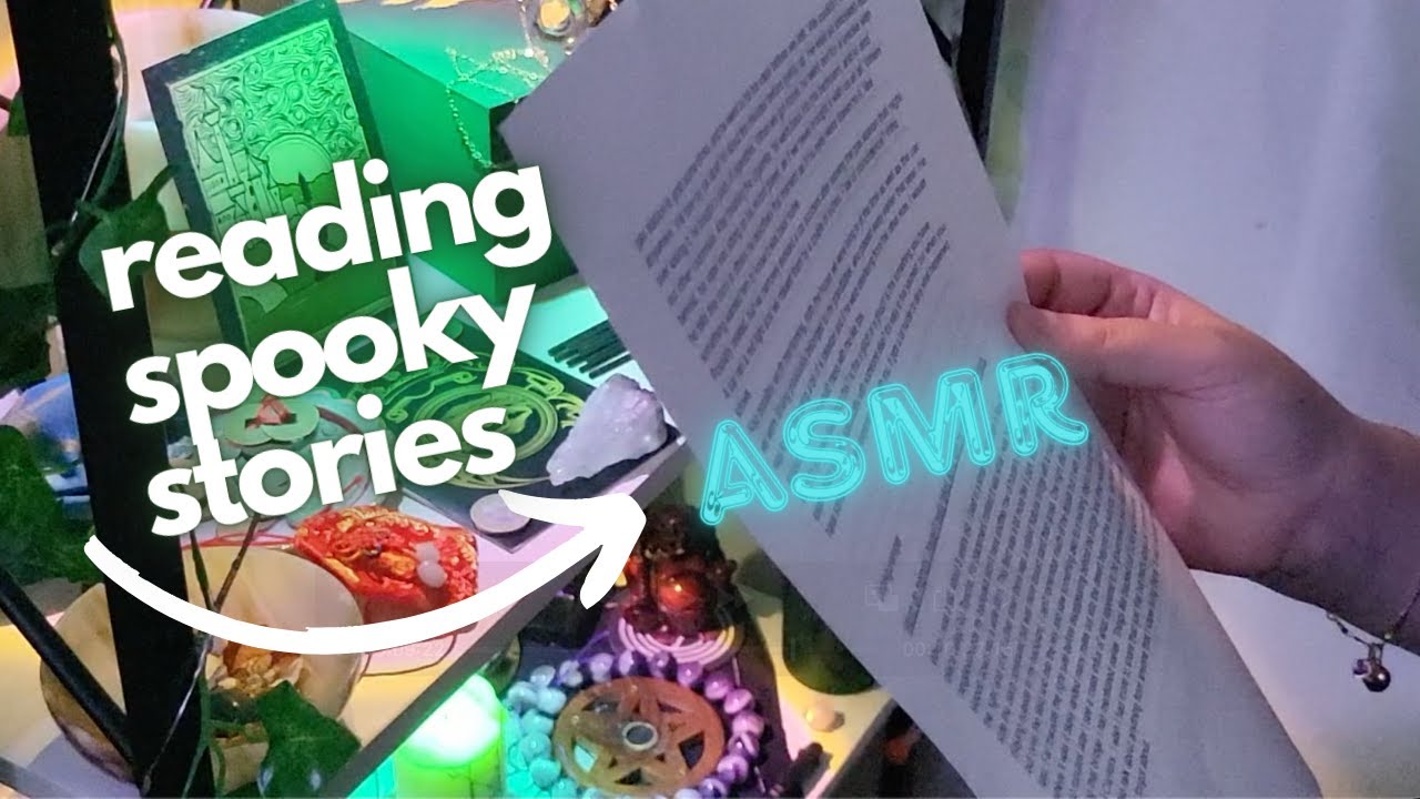 S2E5 | ASMR Story time - Reading Paranormal stories from Reddit (Tascam ...