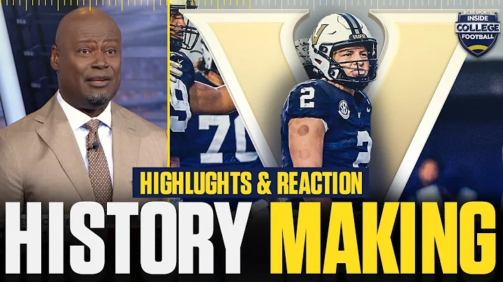 Vandy, Diego Pavia Continue HISTORIC RUN with Win vs Mizzou | Inside College Football