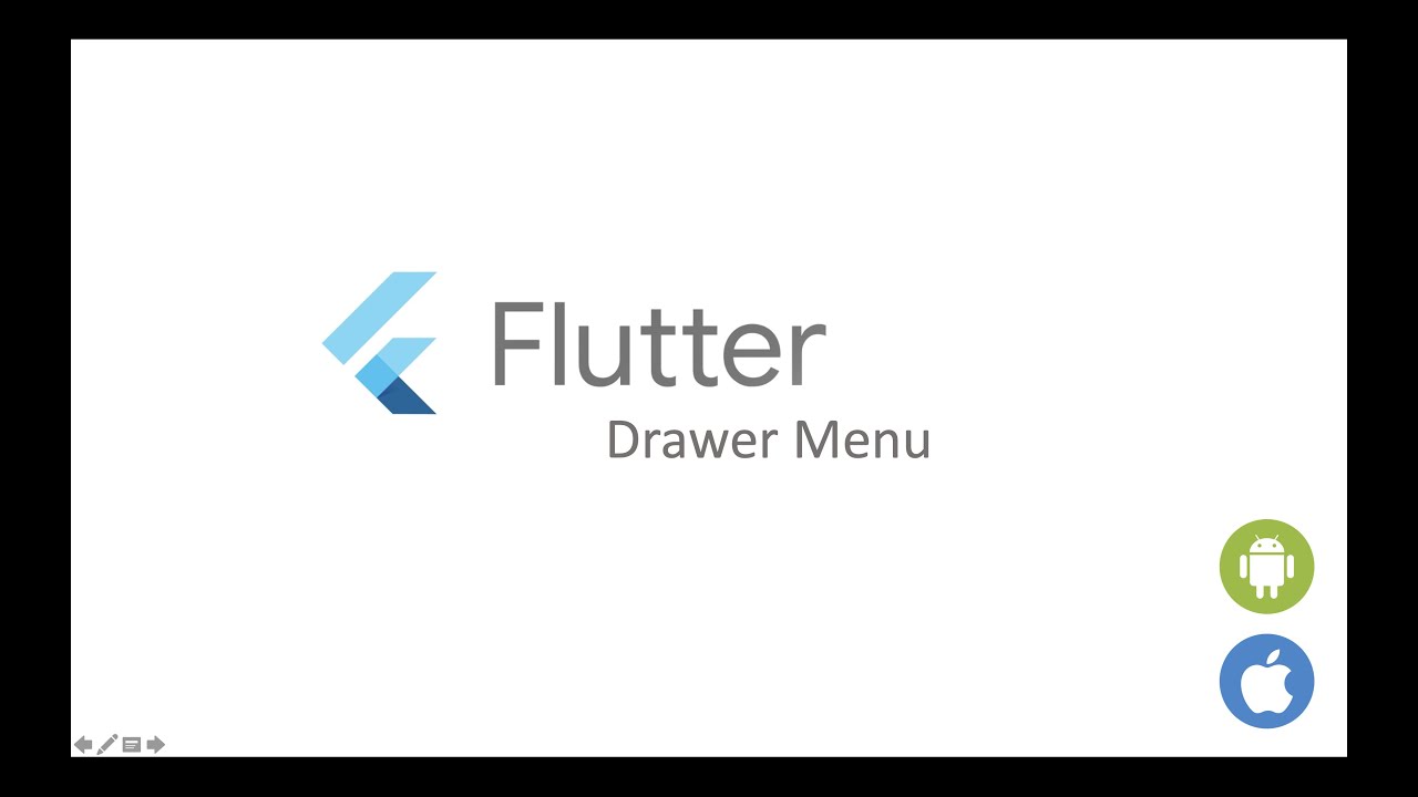 Flutter Tutorial for Beginners #25 - Drawer Menu - Side Menu - YouTube