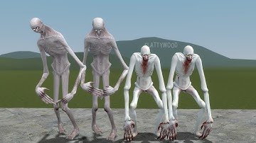 OLD SCP-096:SL VS SCP-096:CB!! Garrys Mod Sandbox