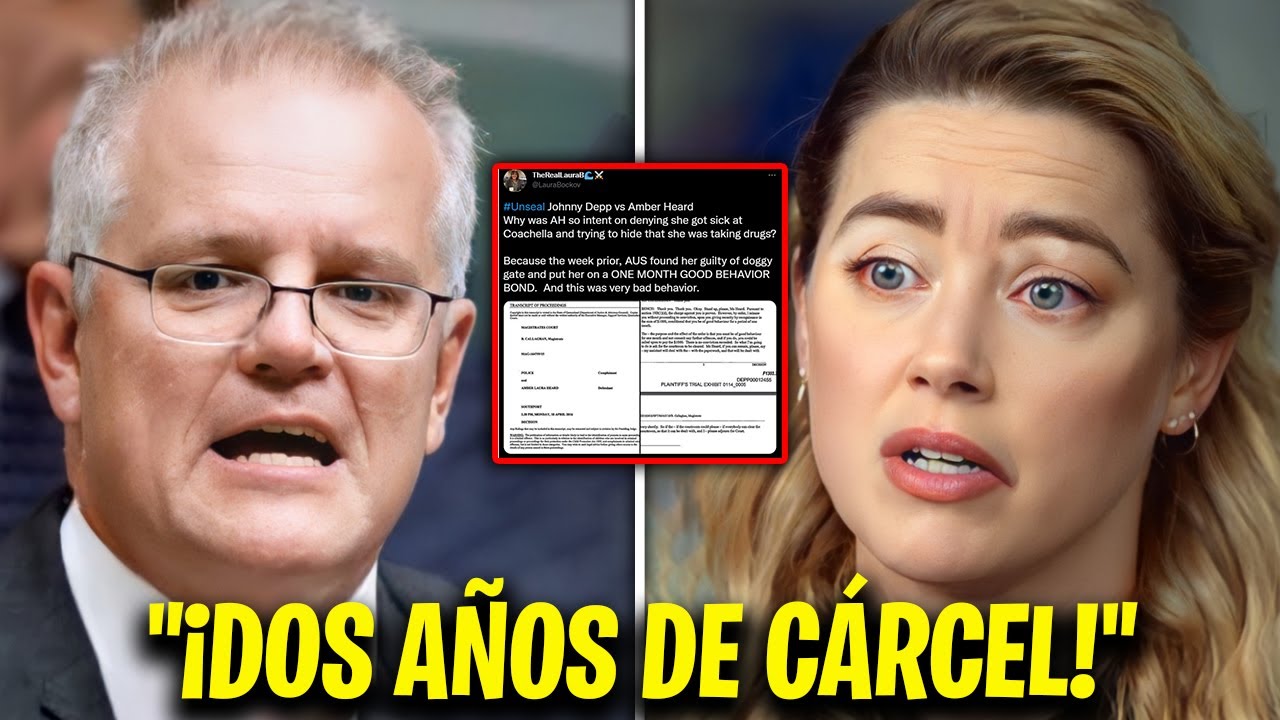 ¡NOTICIAS de Australia ¡Amber ROMPIÓ el Acuerdo de culpabilidad y SUFRE