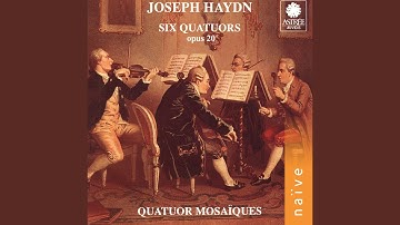 String Quartet No. 32 in C Major, Op. 20 No. 2, Hob. III:32 "Sun Quartet No. 2": III. Menuet....