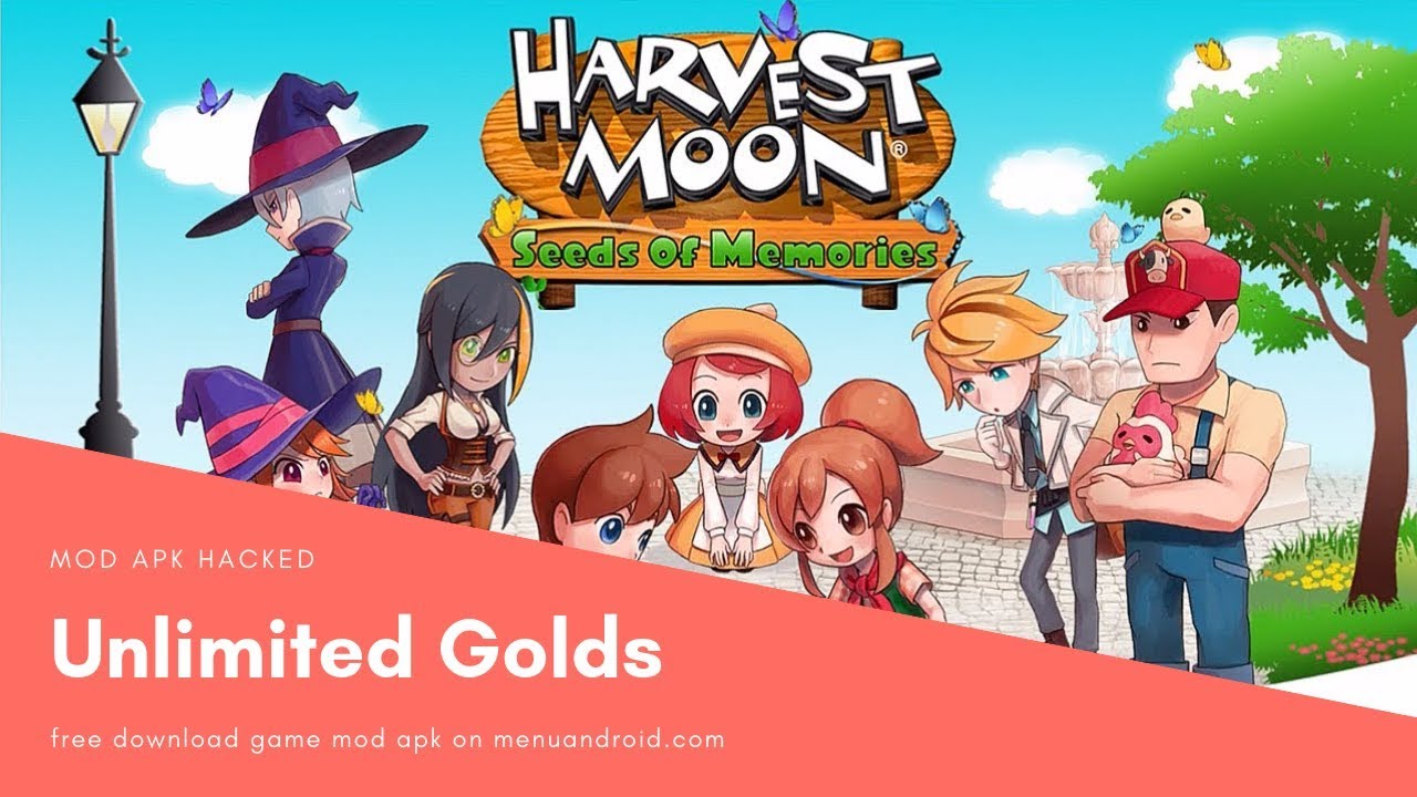 Harvest Moon Seeds Of Memories Mod Apk Unlimited Golds Download Youtube