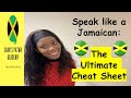 LEARN THE JAMAICAN ACCENT CHEAT SHEET: Convert English to Jamaican Patois