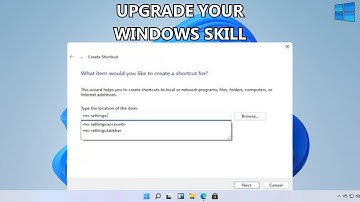 How to Create Shortcuts For Settings Windows 11 (2023)