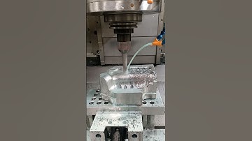 love watching this and getting paid for it #cnc #machinist