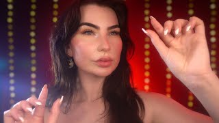 ASMR Up Close Visuals & Delicate Mouth Sounds ~ Plucking, Face Touching, TkTk & More.. (4K)