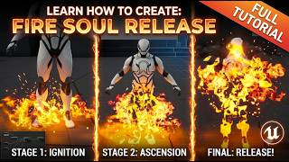 Fire Soul Release FX in Unreal Engine 5 Niagara Tutorial