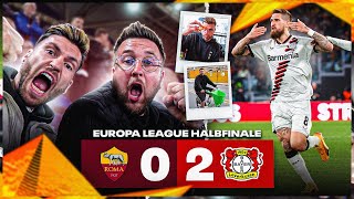 Traumtor von Robert Andrich 😍 AS Rom vs. Leverkusen Europa League XXL Stadion Vlog ⚽️