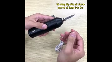 Hướng dẫn sử dụng Tua Vít Điện Đa Năng