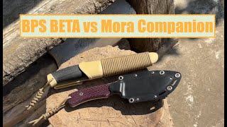 Ножі BPS BETA vs Mora Companion (порівняння)