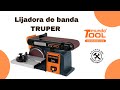 Lijadora de banda Truper versátil