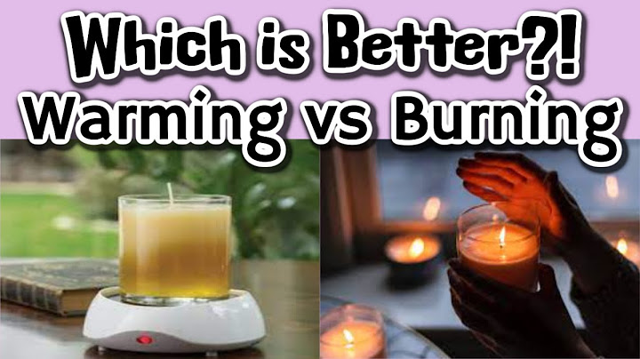 Burning Candles vs Candle Warmers