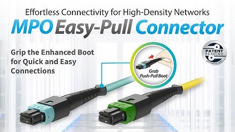 ACON OPTICS New Exclusive Product MPO Easy Pull Connector