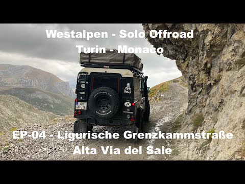 WESTALPEN - Ligurische Grenzkammstraße (Alta Via del Sale) - EP-04