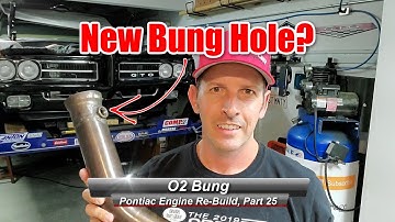 How to install an Oxygen (o2) Sensor Bung, in your classic Muscle Car