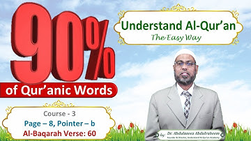C3_English - Quran Part | Baqarah Page 8 - Pointer B | Verse 60 | Understand Al-Quran