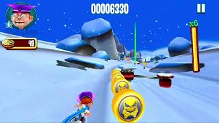 Skiing Fred Gameplay Ft. Skiing Fred Versus