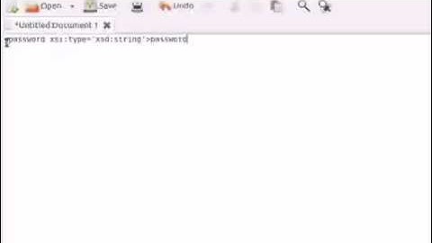 Webgoat - Web Service SAX Injection