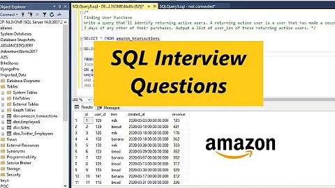 Find Active Users in SQL || Amazon Interview Question