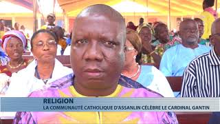 Religion La Communauté Catholique Danlin Célèbre Le Cardinal Gantin
