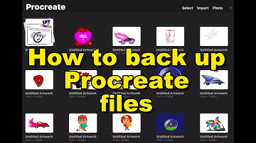 How to back up your Procreate files
