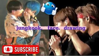 Pencil sketch Drawing of BTS(Jungkook✍️btsjk sketch#viralvideo|Face Drawing|防弾少年団#bts​#jungkook​#fyp