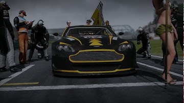 NEED FOR SPEED: SHIFT UNLEASHED 2" ASTON MARTIN DB9 SPECIAL EDITION IN NURBURGRIMP SHORT CIRCUIT