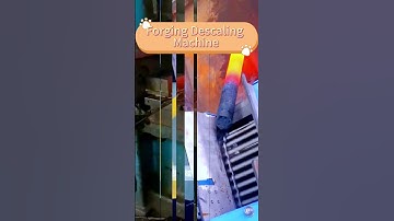 Descaling machine for hot forging plant ▎hydraulic press ▎forging machine ▎roll forging