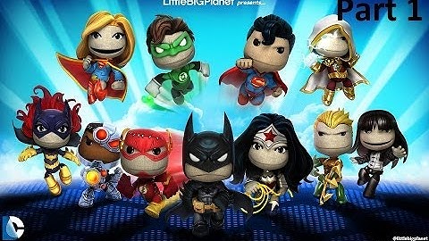 LBP PS Vita DC Comic Premium level pack (part 1)