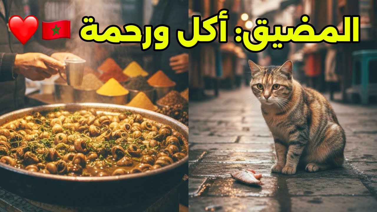 أجواء المضيق ليلاً: جولة في السوق، تذوق حلزون الشمال، ولحظة إنسانية مؤثرة