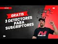 SORTEO de 3 DETECTORES de Metales para SUSCRIPTORES de Cazando la Historia