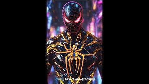 Cyberpunk Spiderman 1 (AI Generated)