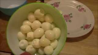 Quail Egg Recipe: Deviled Quail Eggs