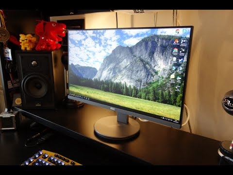 AOC I2490VXQ review - 1080p 60Hz IPS monitor with style - By TotallydubbedHD