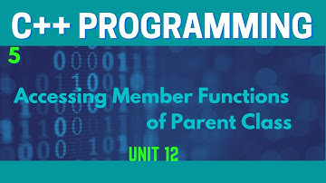 Accessing Member Functions of Parent Class in C++(Urdu/Hindi)
