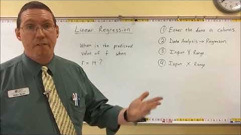 Linear Regression - Mr Ryan