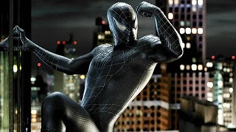 How did Peter Parker get the black suit?